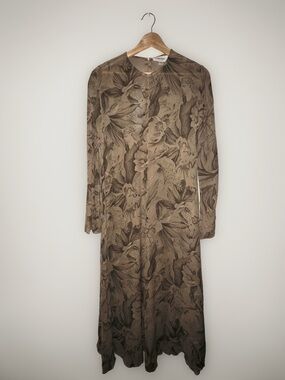 VTG Calvin Klein Collection Silk Dress, Minimalist Archive Piece